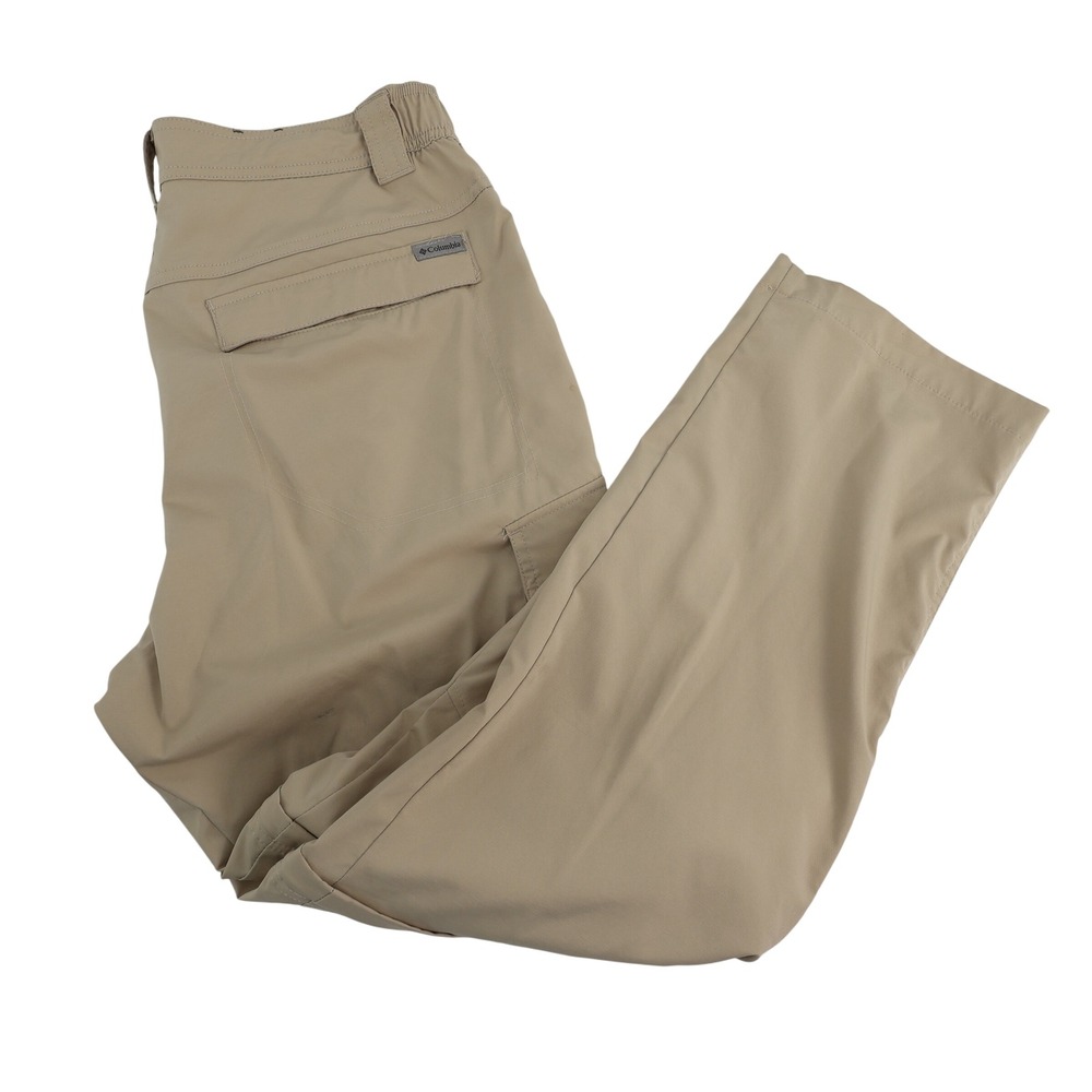 Columbia Mens Convertible Cargo Pants Size 36x30 Beige Hiking‎ Outdoor Travel
